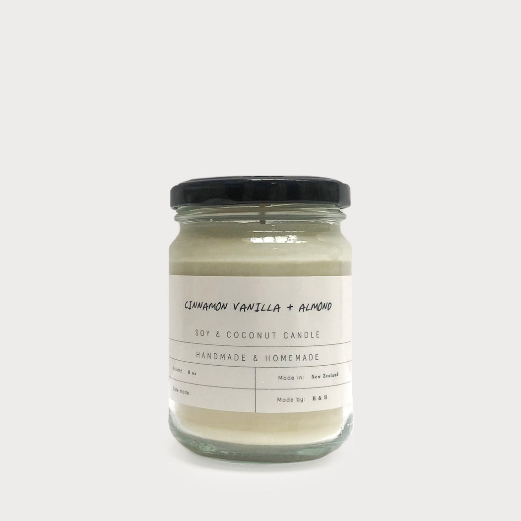 Cinnamon Vanilla & Almond - Soy Candle