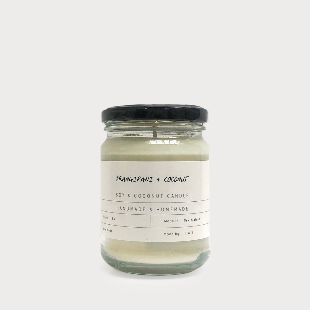Frangipani & Coconut - Soy Candle