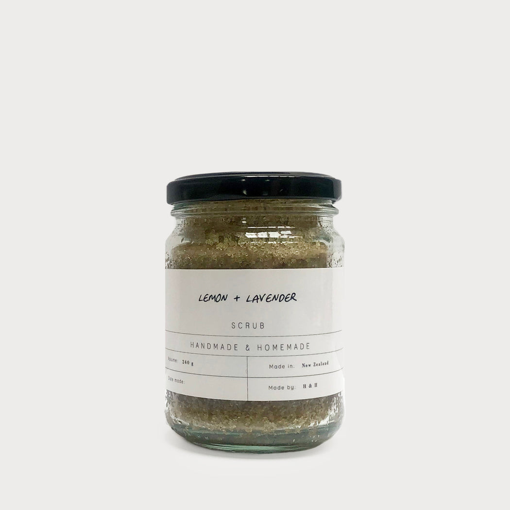 Lemon, Lavender & Sugar - Body Scrub