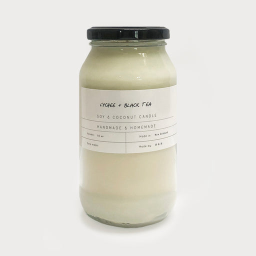 Lychee & Black Tea - Soy Candle